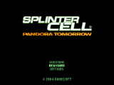 Splinter Cell Pandora Tomorrow