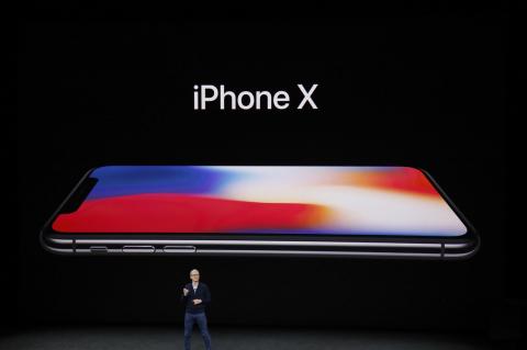 Apple prsente son nouvel iPhone X