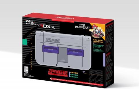 Une nouvelle Nintendo 3DS XL SNES Classic Style Edition